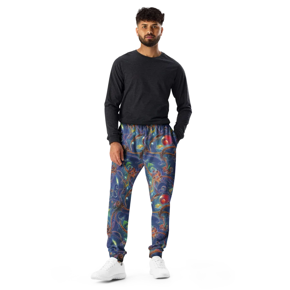 Sapphire Eden on Men's Joggers — Front