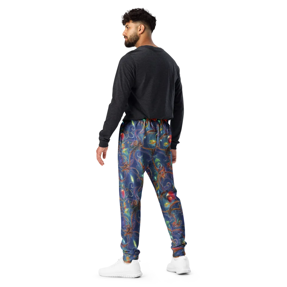 Sapphire Eden on Men's Joggers — Back