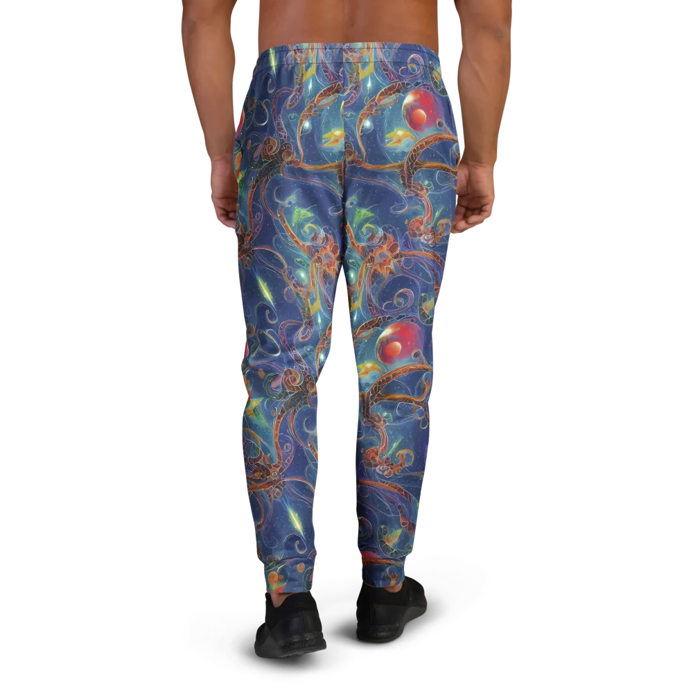 Sapphire Eden on Men's Joggers — Back