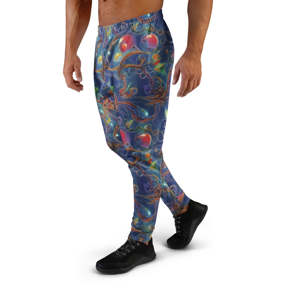Sapphire Eden on Men's Joggers — Left