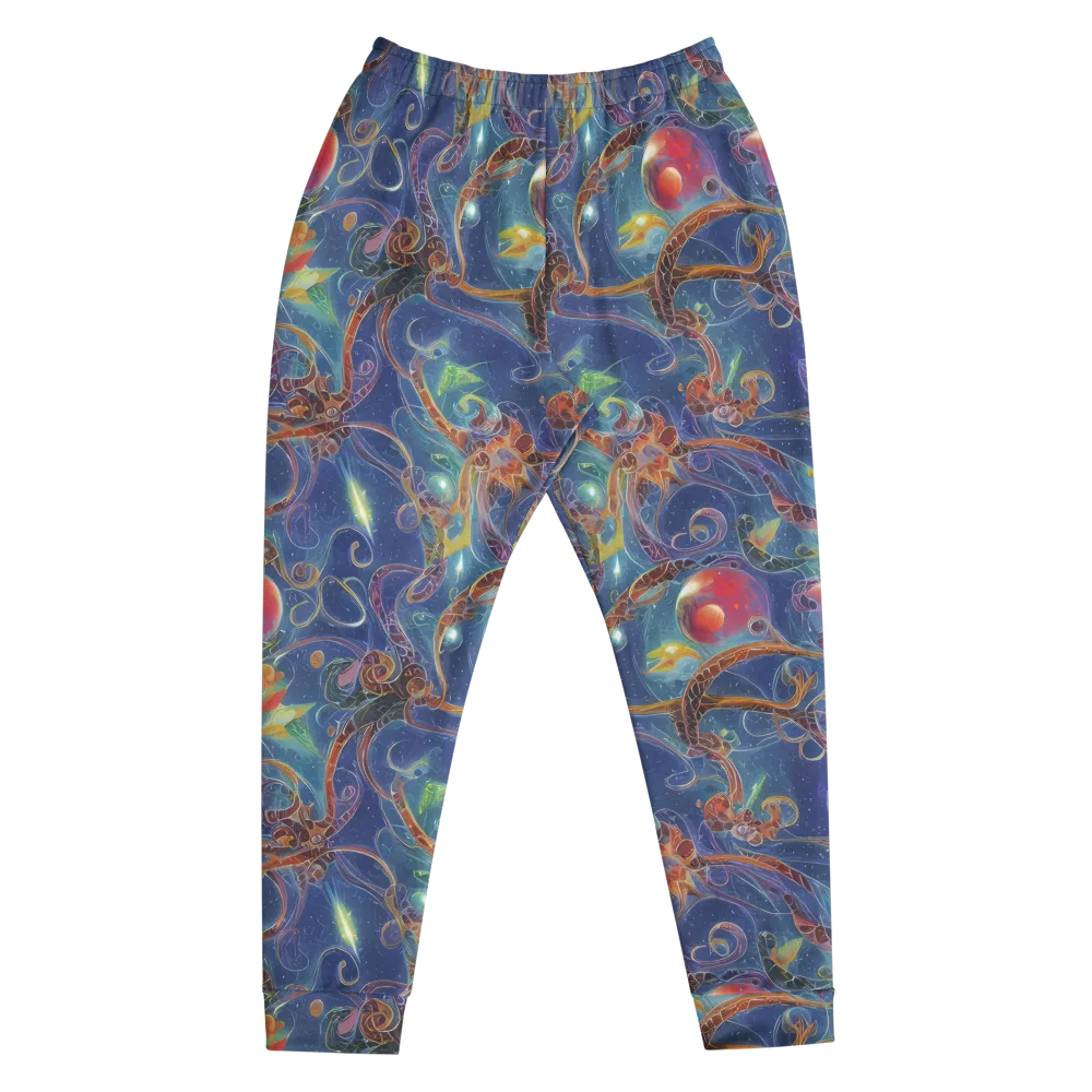 Sapphire Eden on Men's Joggers — Front