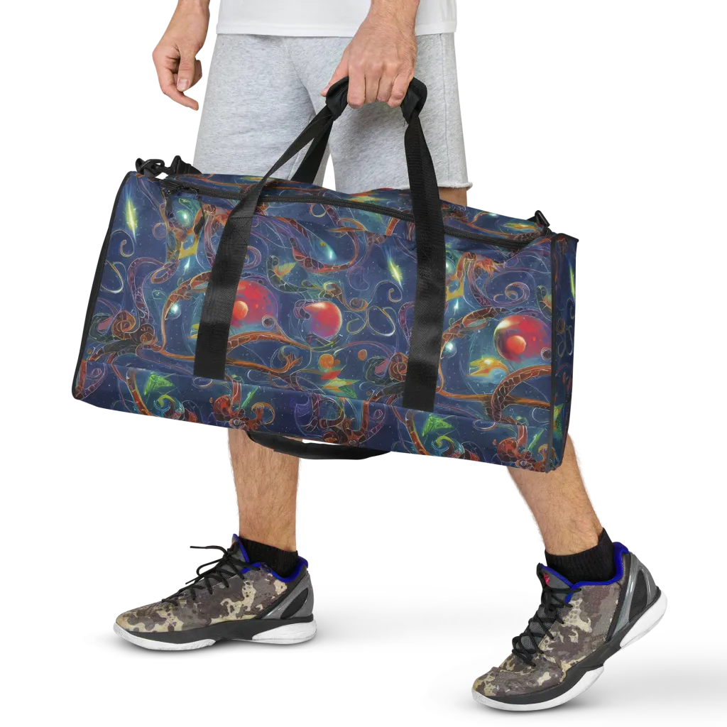 Sapphire Eden on Duffle Bag — Front