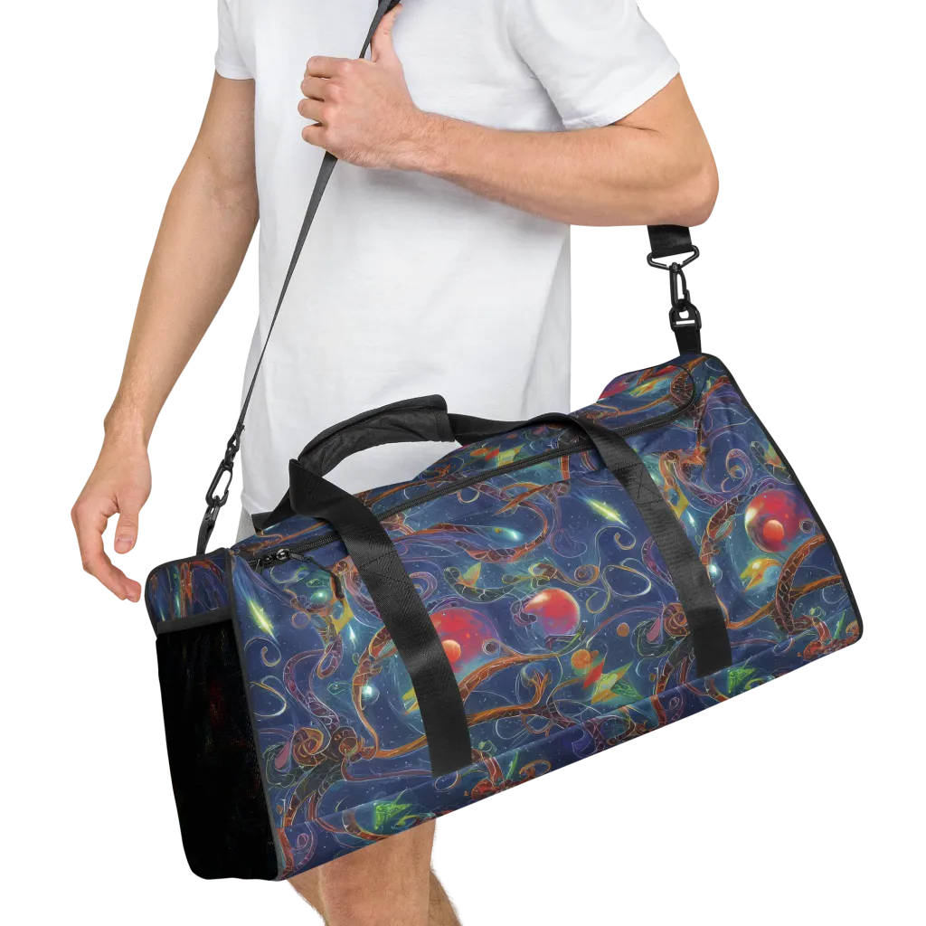 Sapphire Eden on Duffle Bag — Right Front