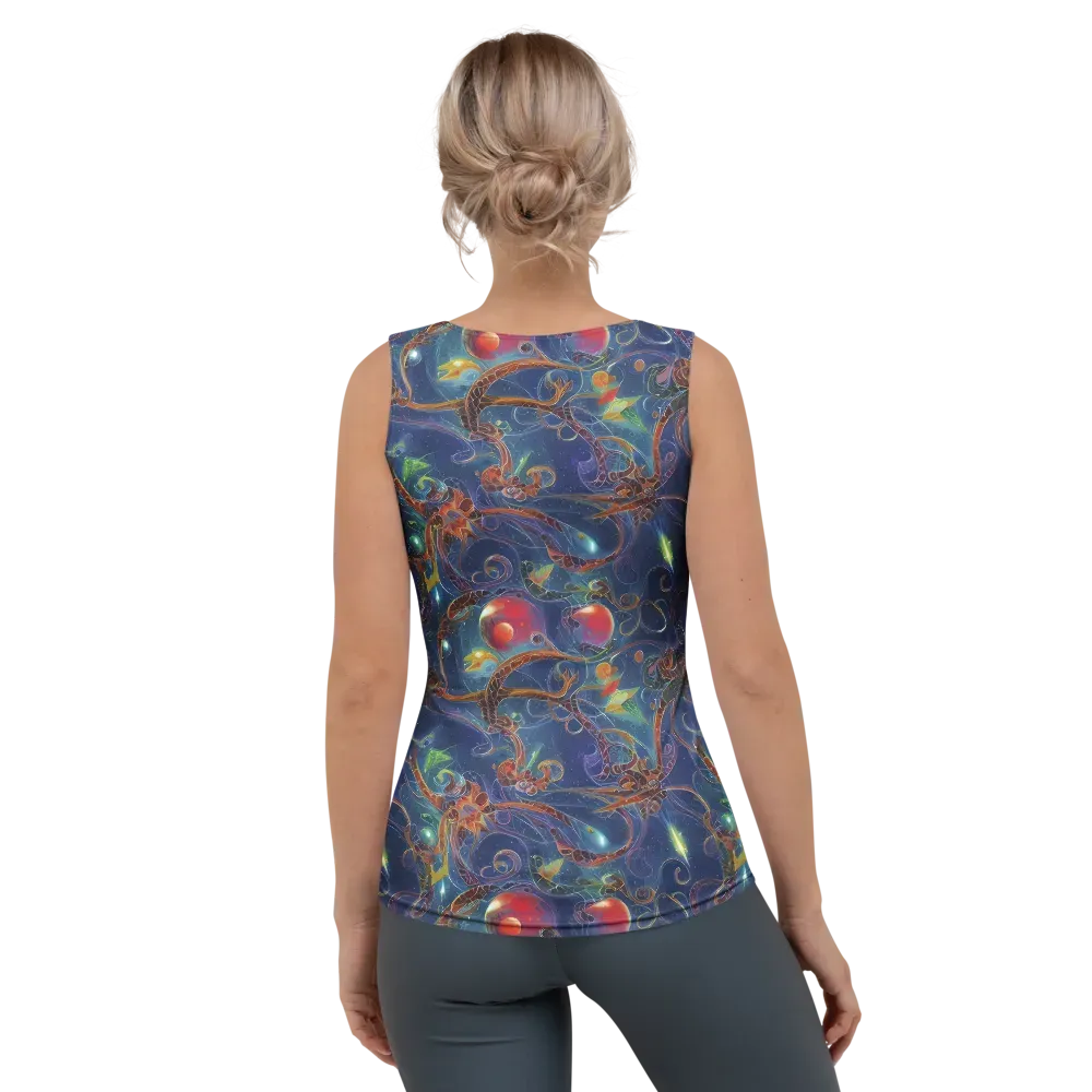 Sapphire Eden on Women's Tank Top — Back