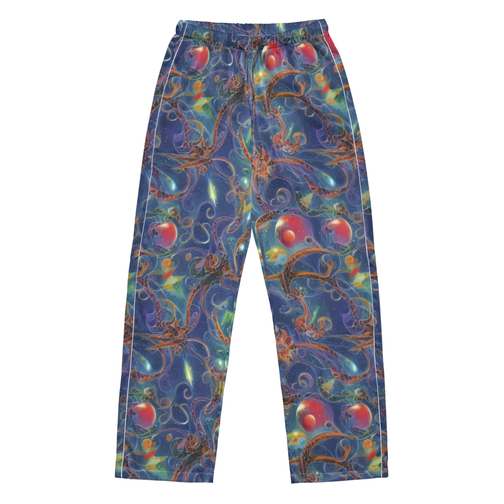 Sapphire Eden on Women's Pajama Pants — Front