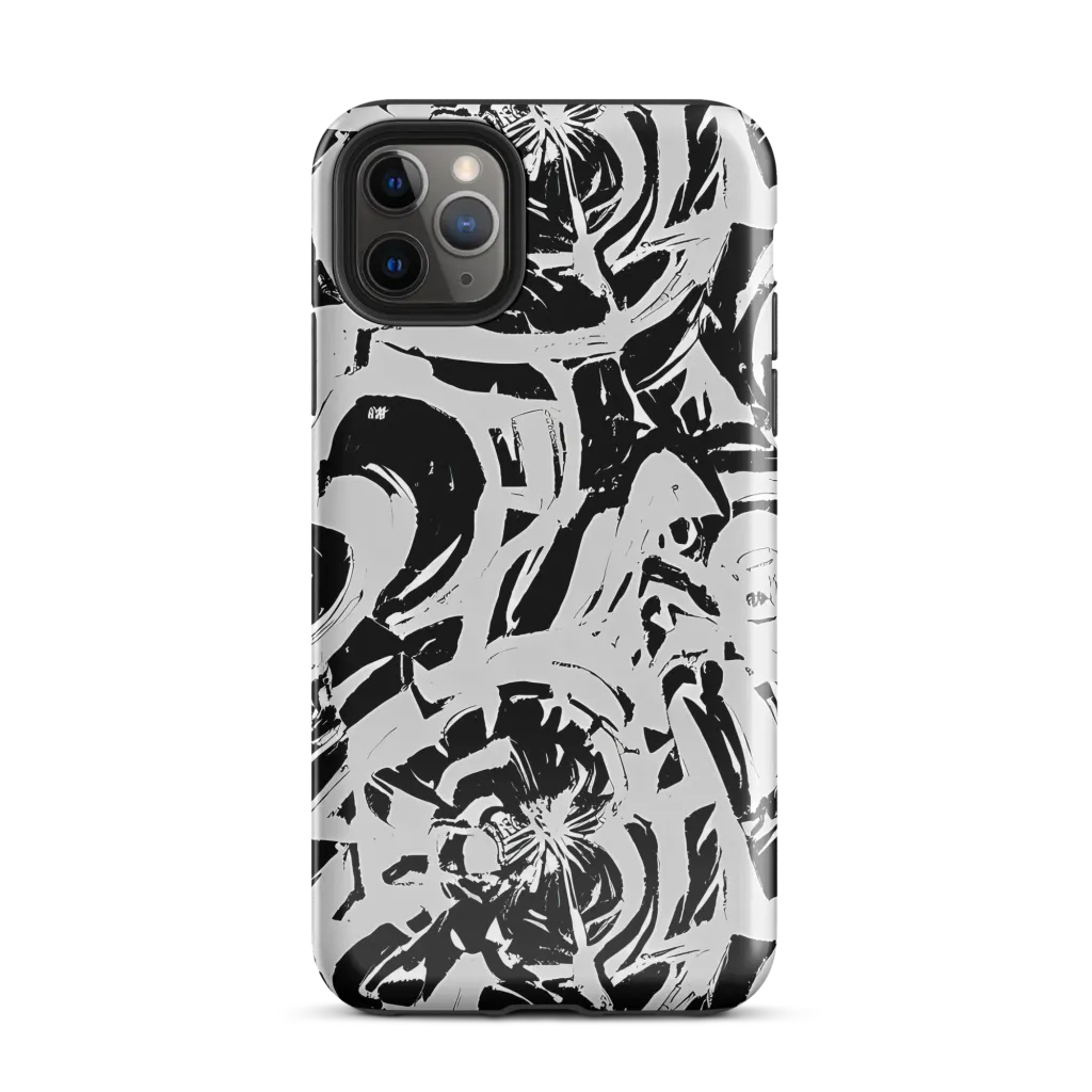 Inkstorm Bloom on Tough Case for iPhone® — Front