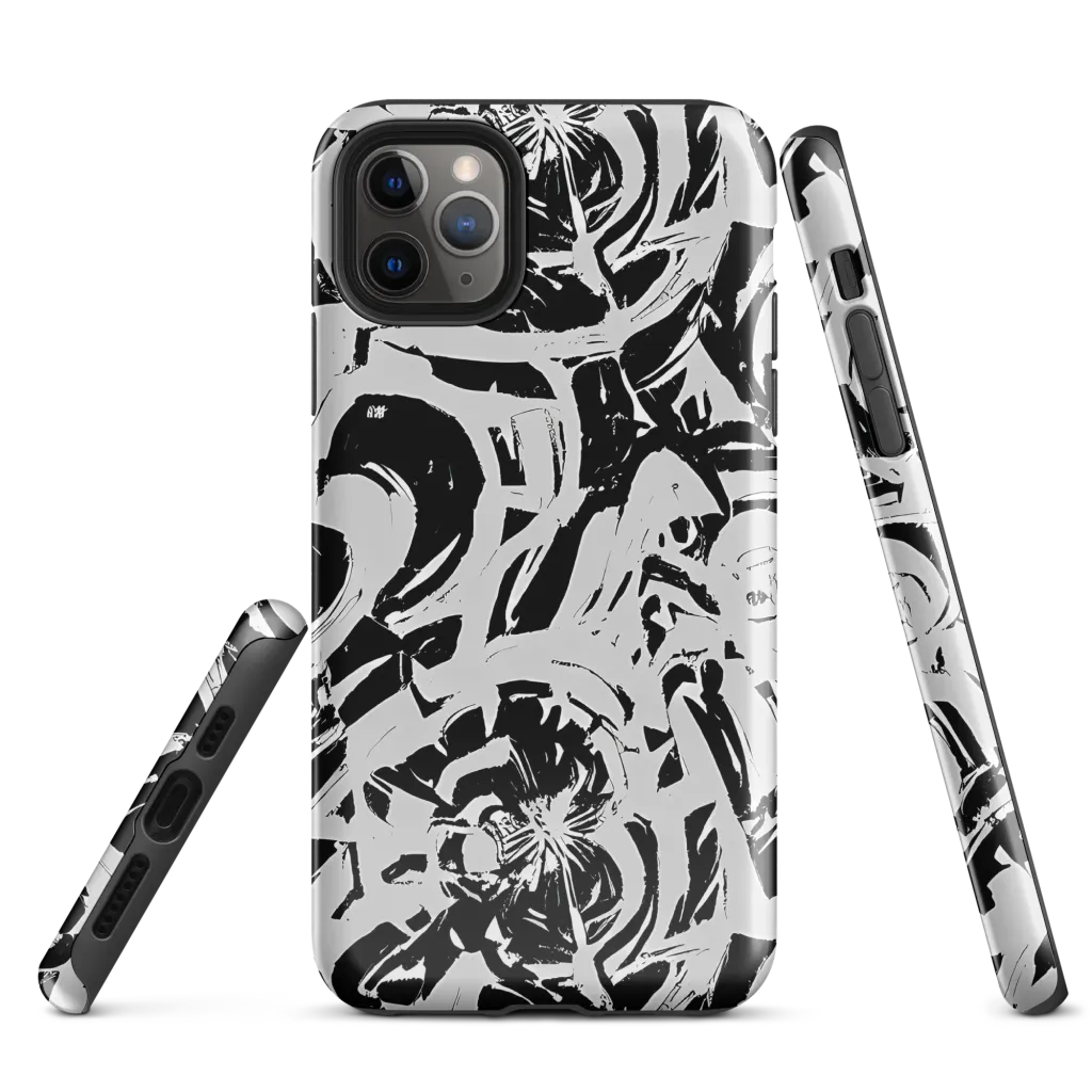 Inkstorm Bloom on Tough Case for iPhone® — Front