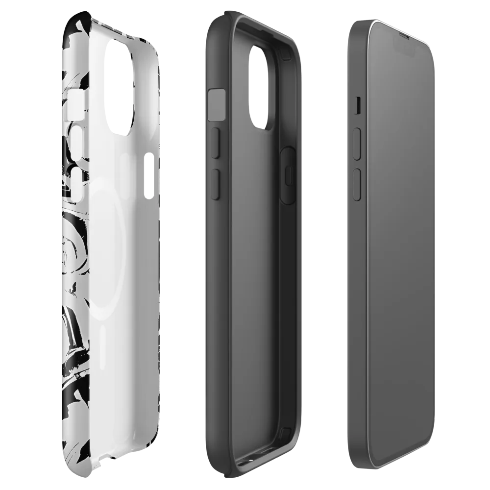 Inkstorm Bloom on MagSafe Tough Case for iPhone® — Front