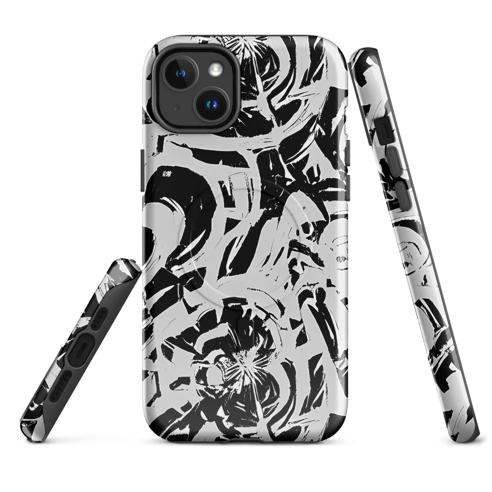 Inkstorm Bloom on MagSafe Tough Case for iPhone® — Front