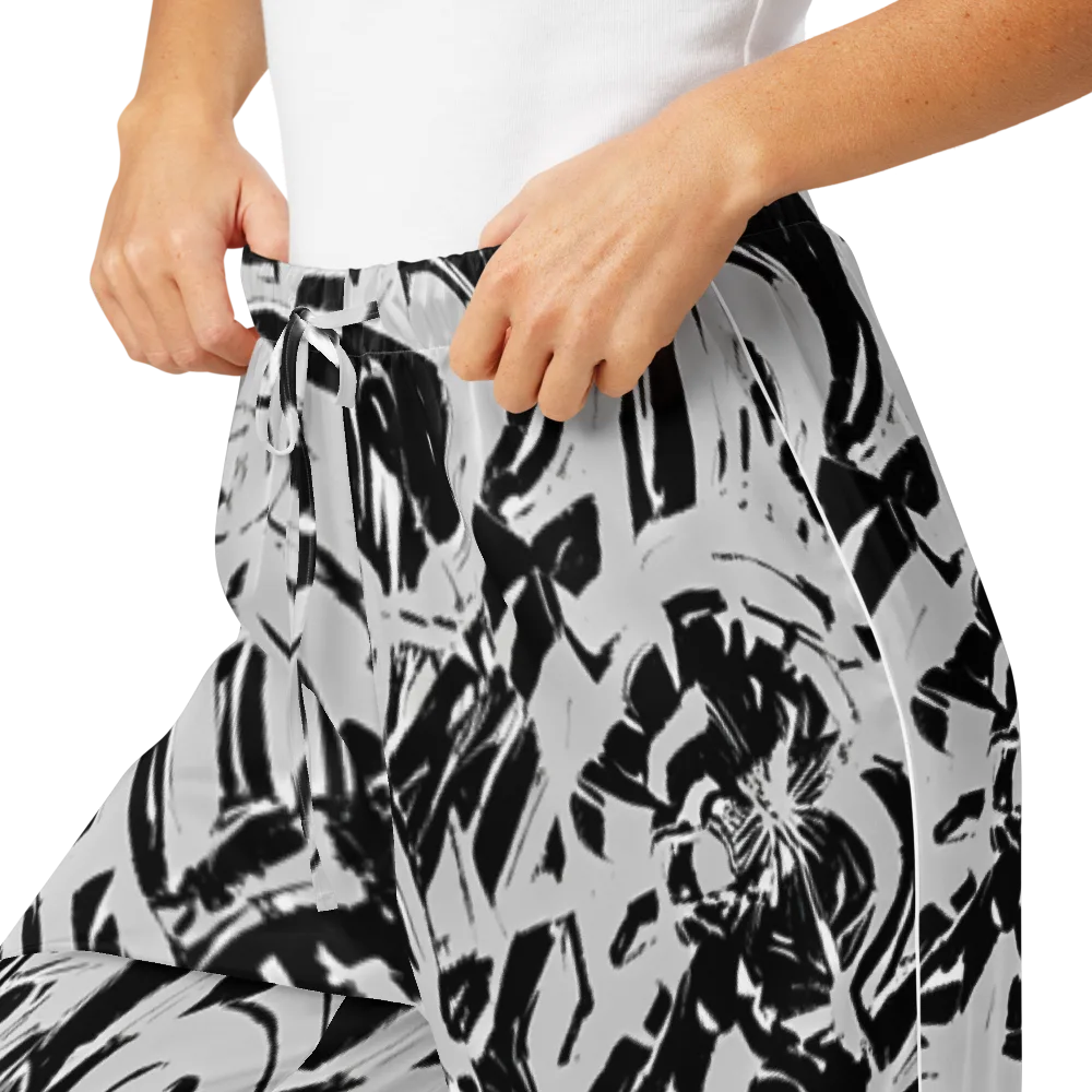 Inkstorm Bloom on Women's Pajama Pants — Product details