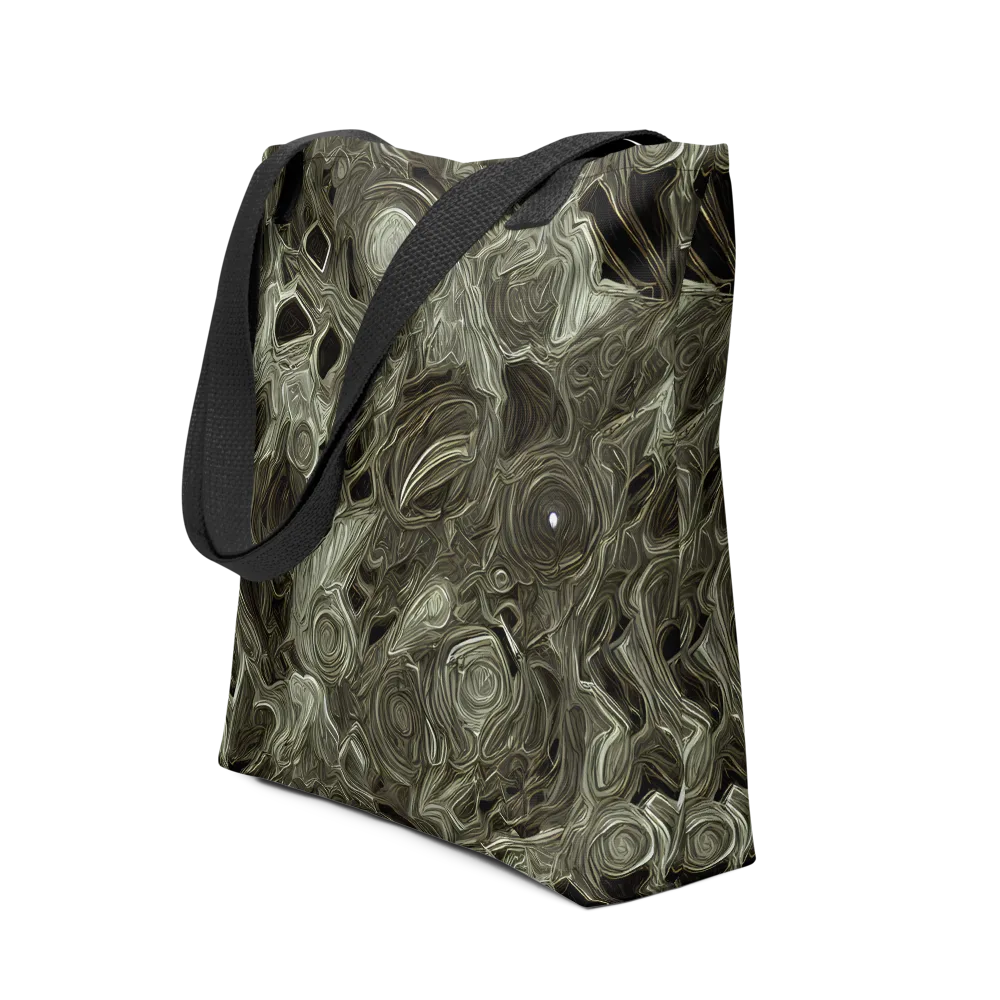 Olive Vortex on Tote Bag — Front