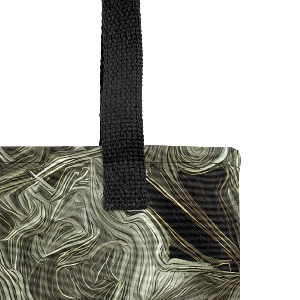 Olive Vortex on Tote Bag — Product details