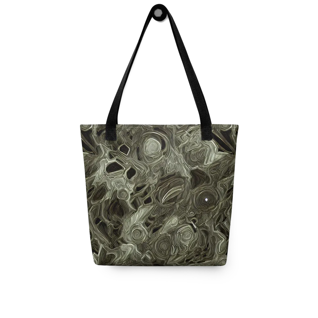 Olive Vortex on Tote Bag — Front