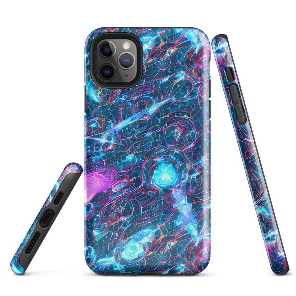 Celestial Circuitry on Tough Case for iPhone® — Front