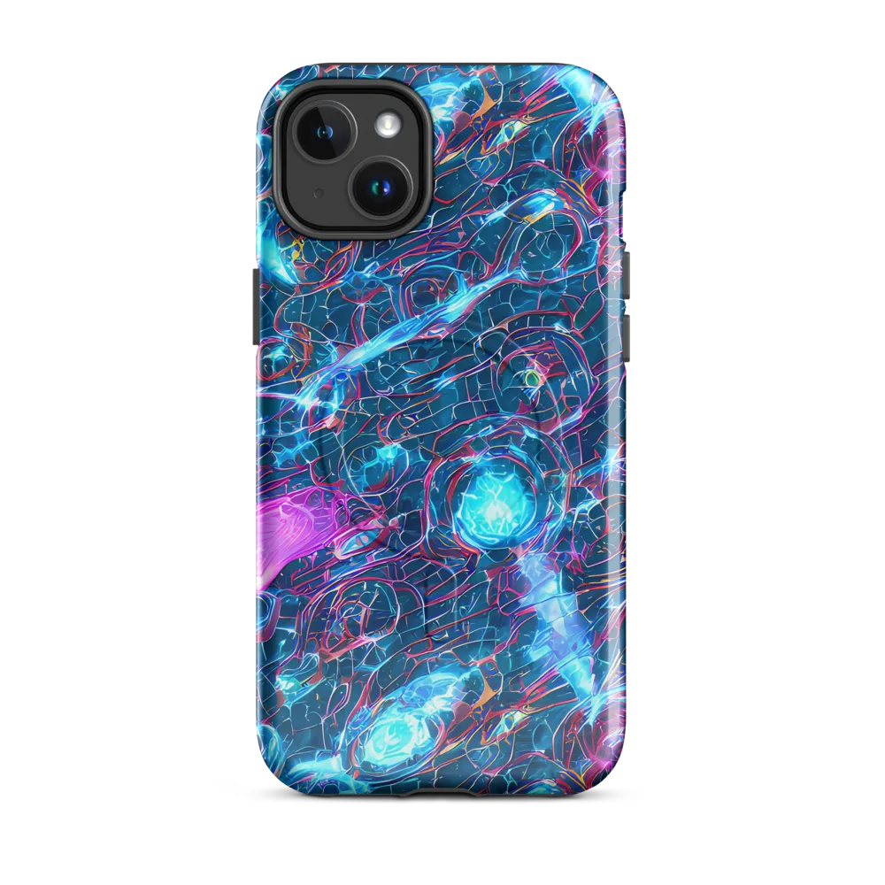 Celestial Circuitry on MagSafe Tough Case for iPhone® — Front