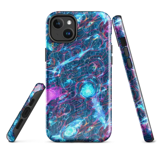 Celestial Circuitry on a MagSafe Tough Case for iPhone®