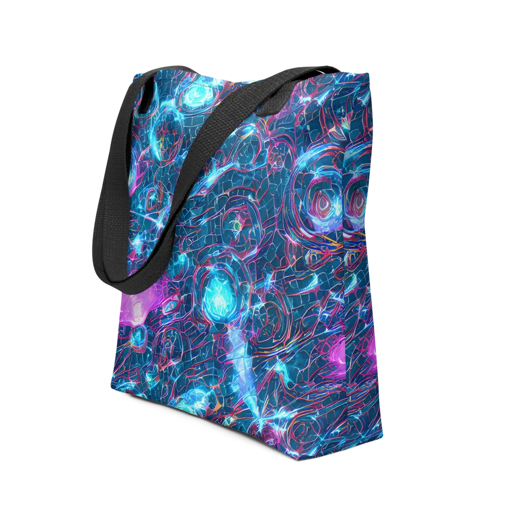 Celestial Circuitry on Tote Bag — Front