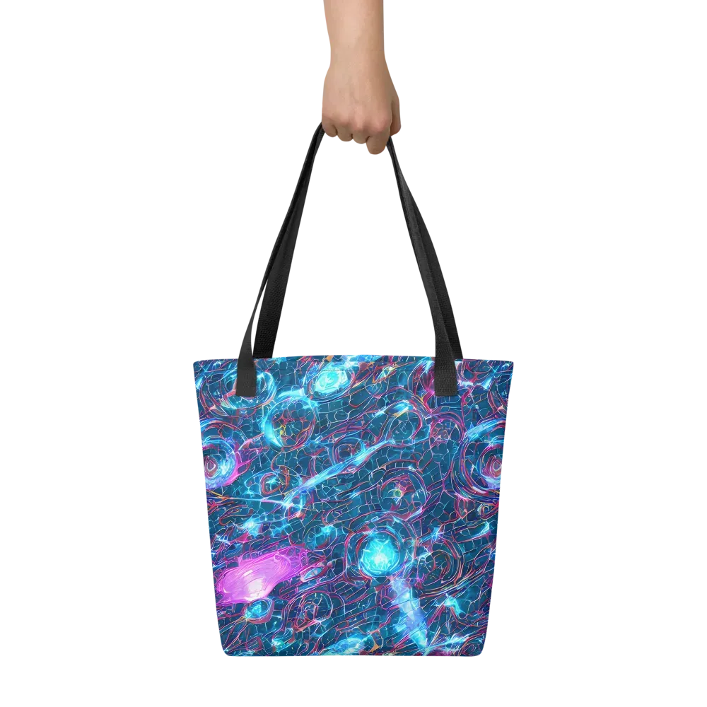 Celestial Circuitry on Tote Bag — Front