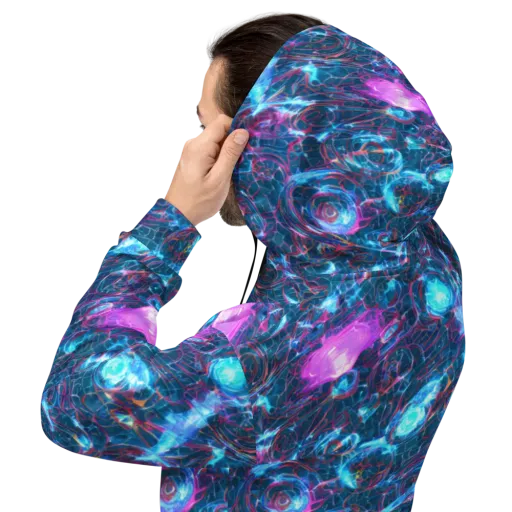 Celestial Circuitry on a Hoodie
