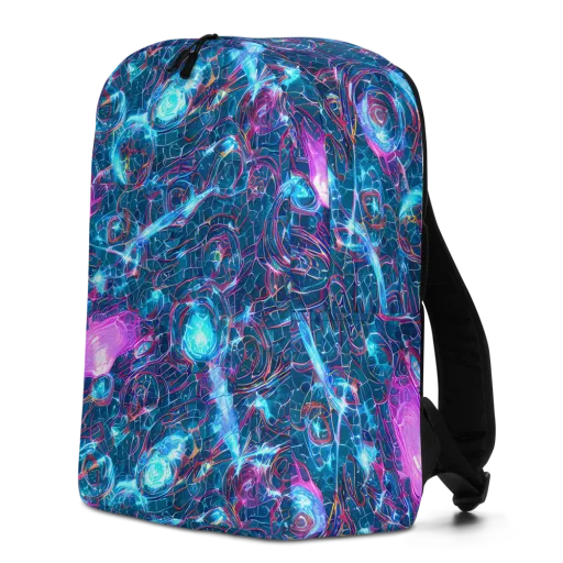 Celestial Circuitry on a Minimalist Backpack