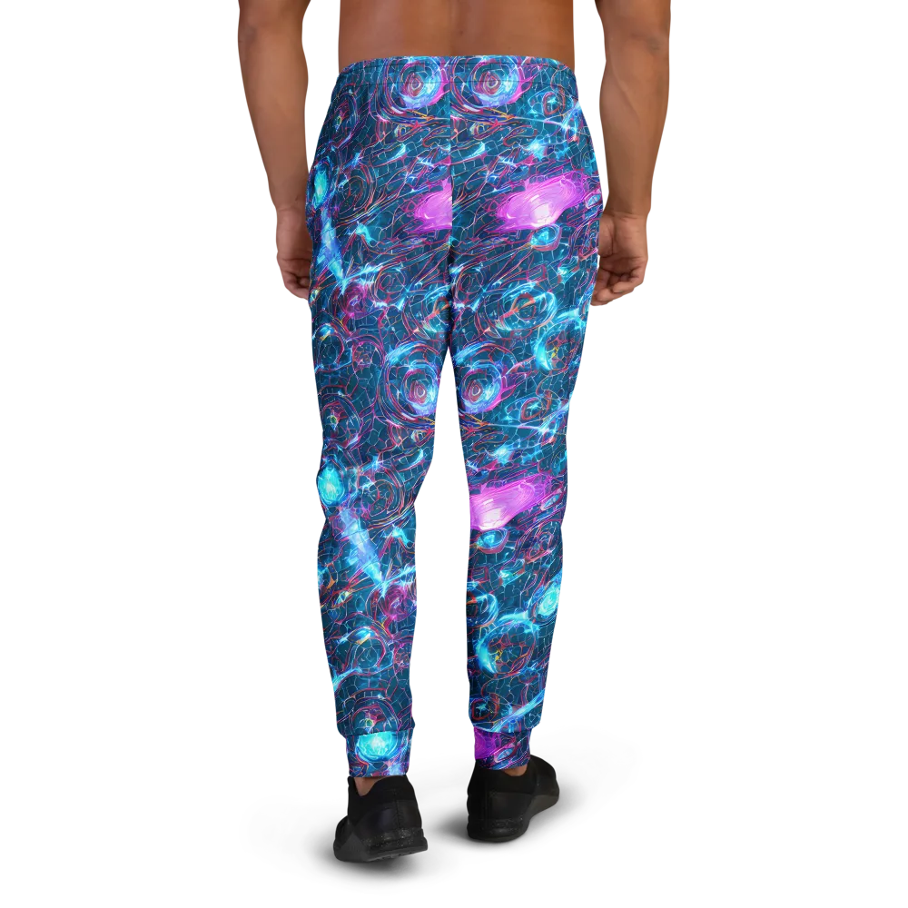 Celestial Circuitry on Men's Joggers — Back