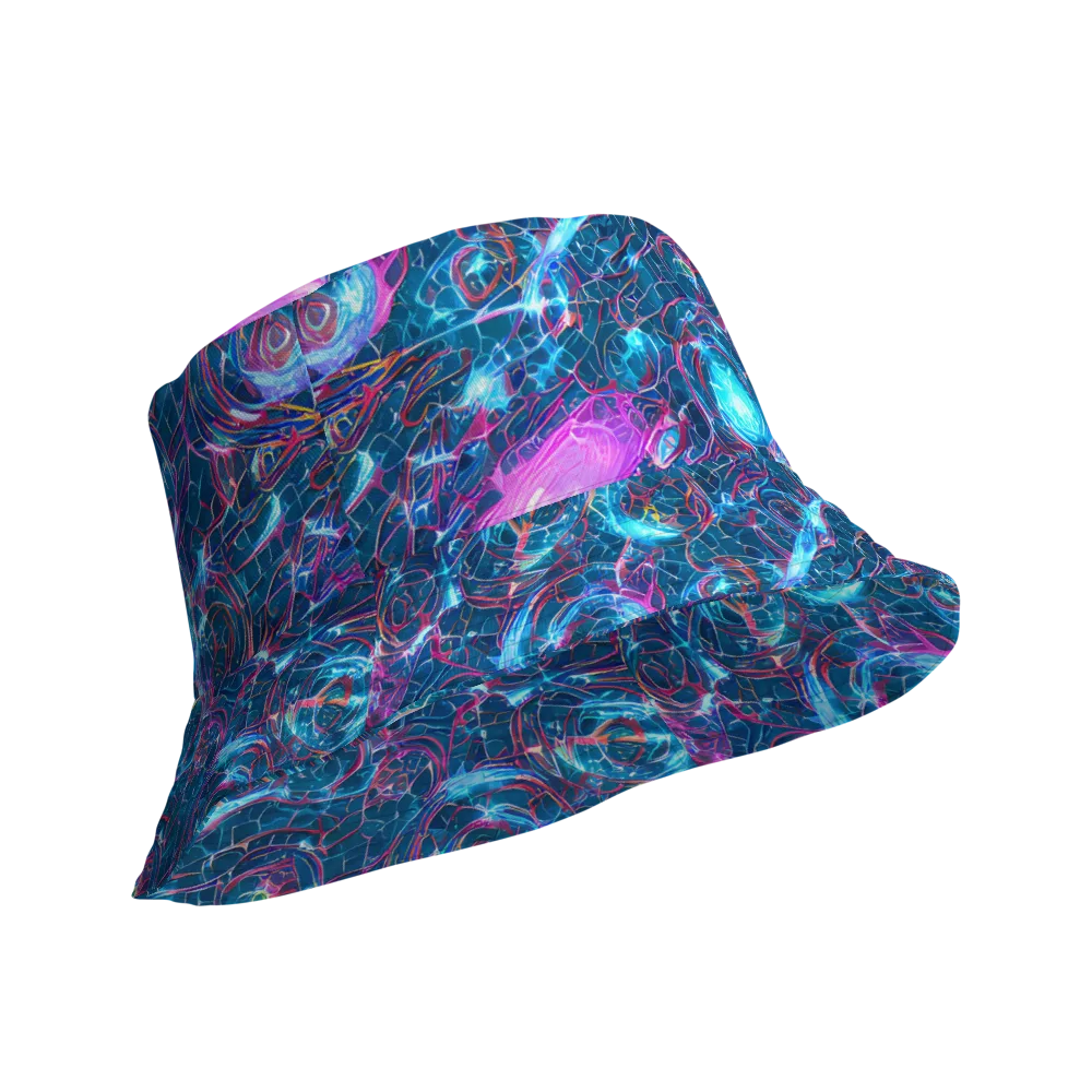 Celestial Circuitry on Reversible Bucket Hat — Product details Outside