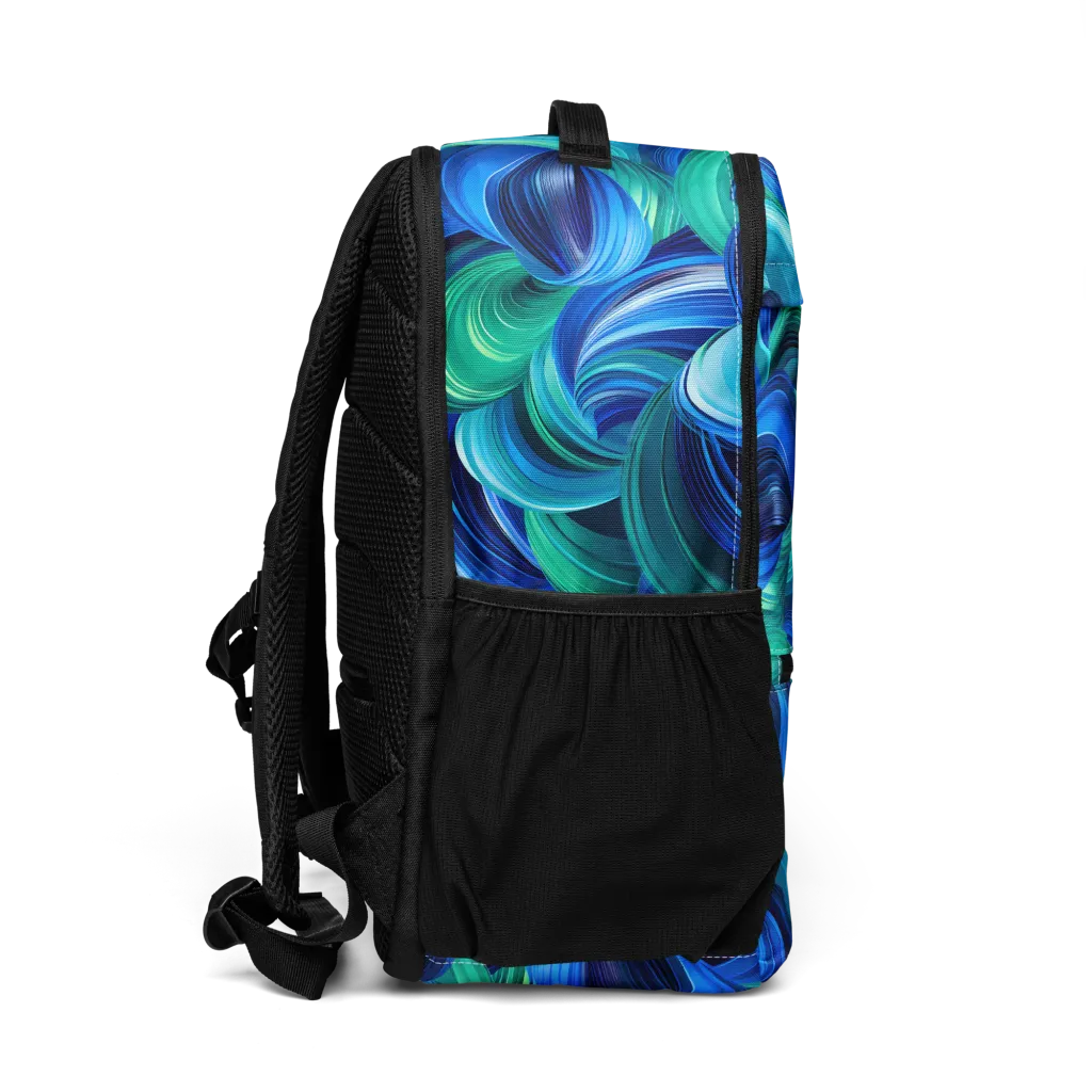 Emerald Surge on Utility Backpack — Right