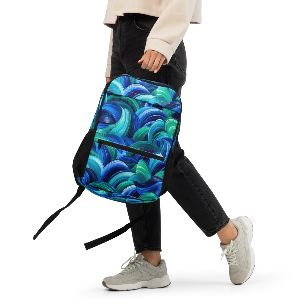 Emerald Surge on Utility Backpack — Front