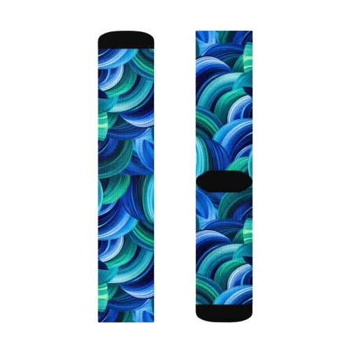 Emerald Surge on a Socks