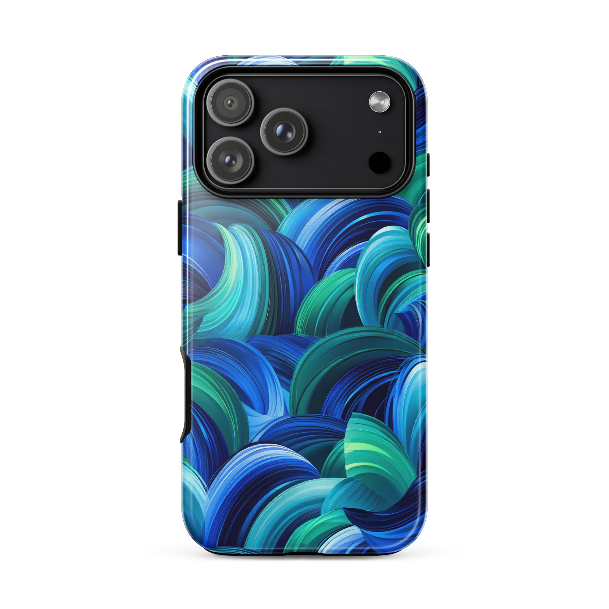 Emerald Surge on Tough Case for iPhone® — Front