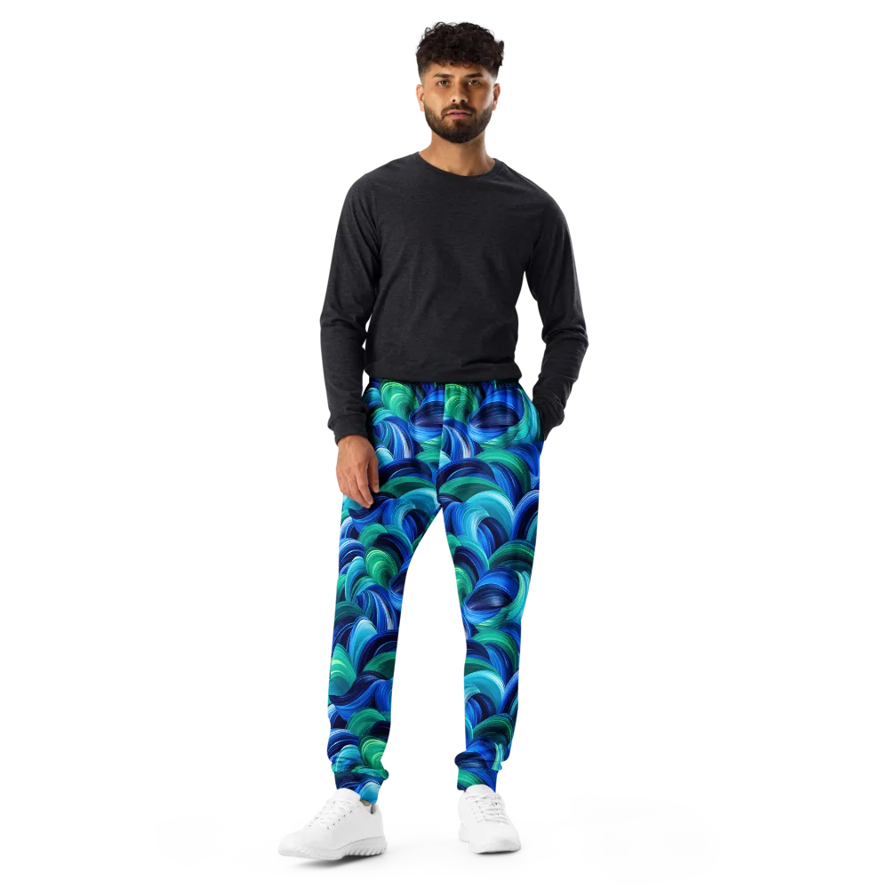 Emerald Surge on Men's Joggers — Front