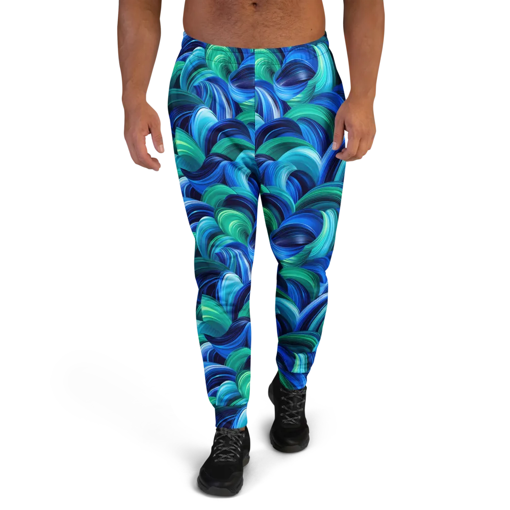 Emerald Surge on Men's Joggers — Front