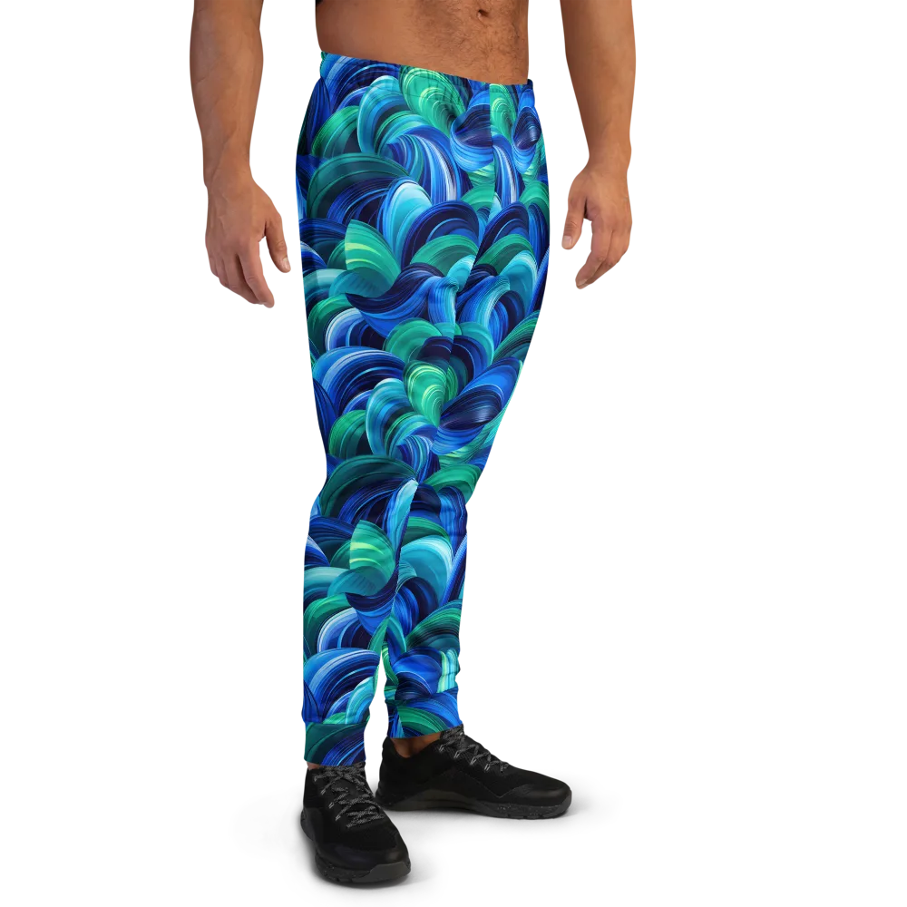 Emerald Surge on Men's Joggers — Right