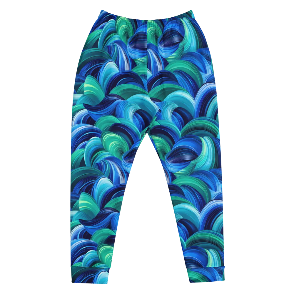 Emerald Surge on Men's Joggers — Front