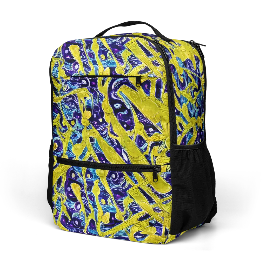Liquid Sun on Utility Backpack — Left Front
