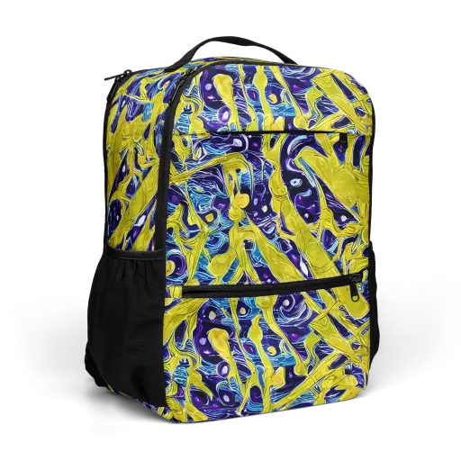 Liquid Sun on a Utility Backpack