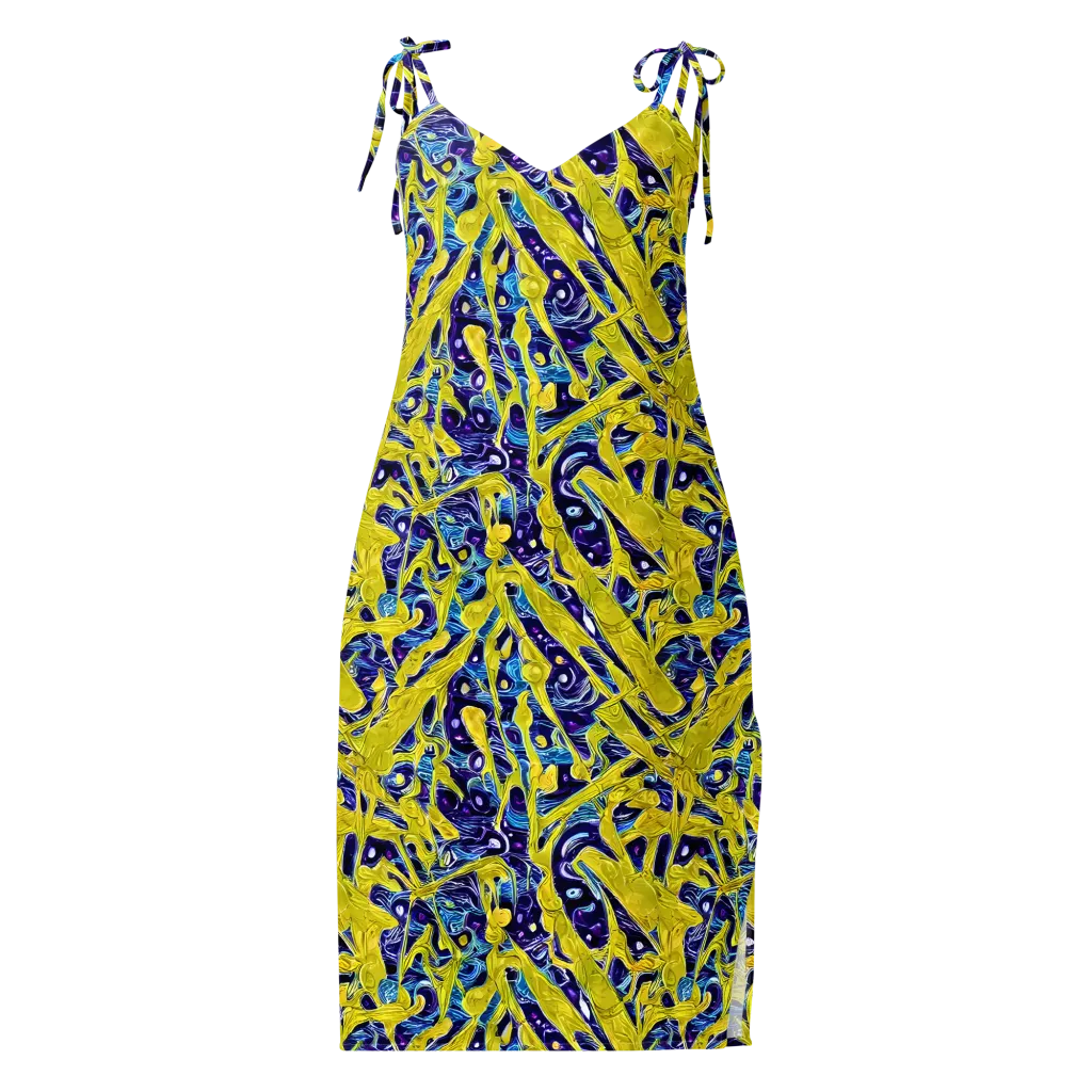 Liquid Sun on Slip Dress — Front