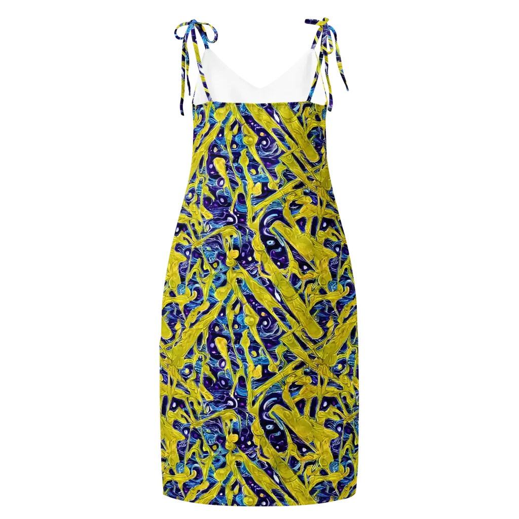 Liquid Sun on Slip Dress — Back