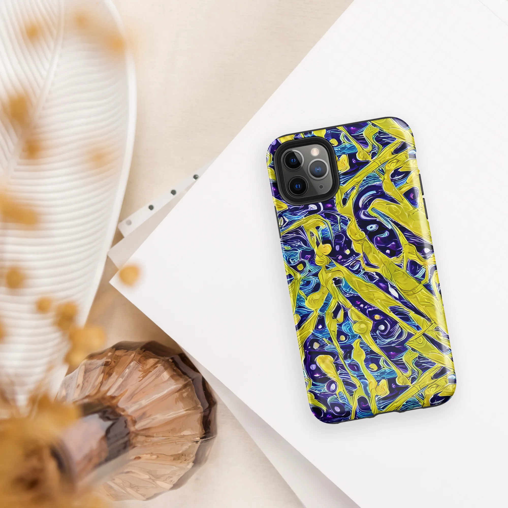 Liquid Sun on Tough Case for iPhone® — Front