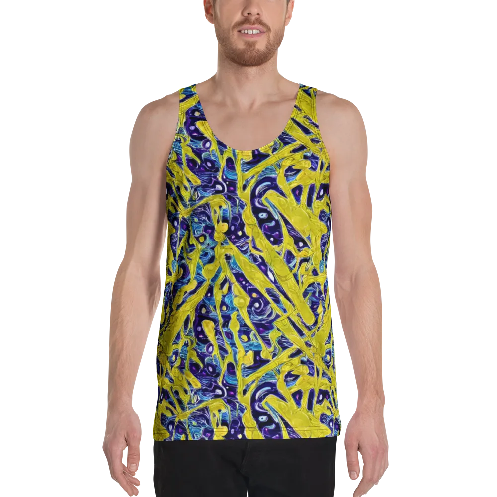 Liquid Sun on Men's Tank Top — Front