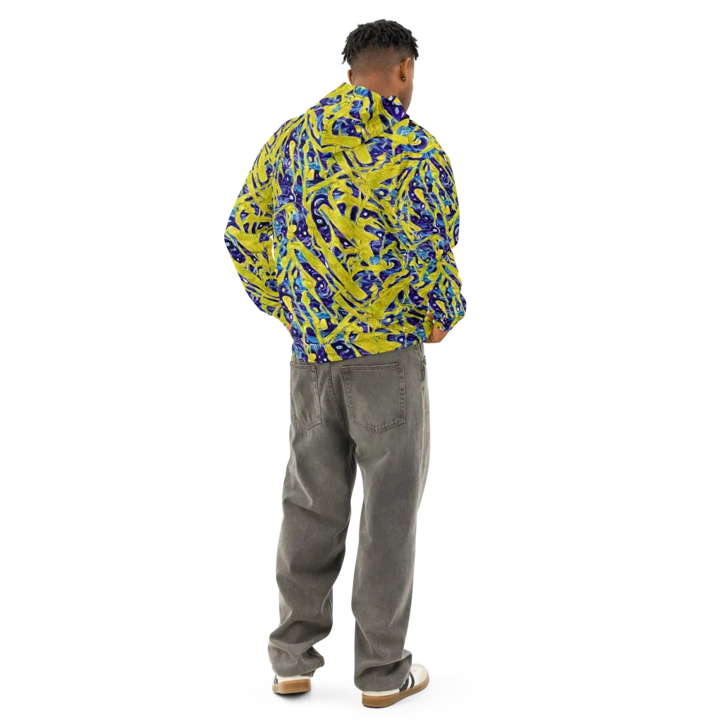 Liquid Sun on Cotton Hoodie — Back