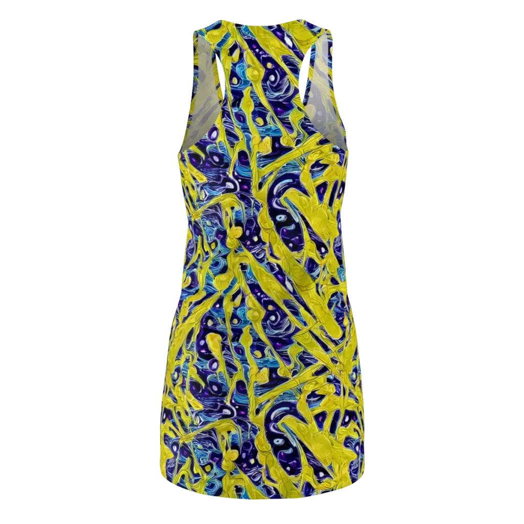 Liquid Sun on Racerback Dress — Back