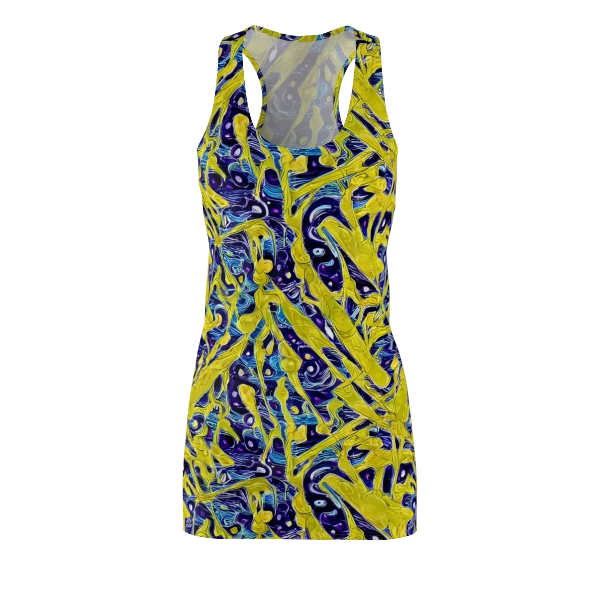 Liquid Sun on Racerback Dress — Front
