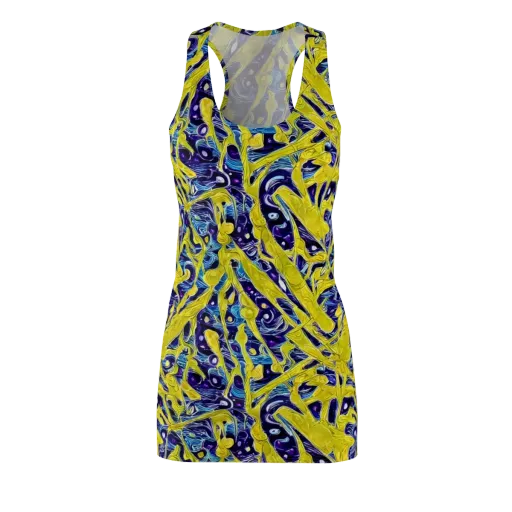 Liquid Sun on a Racerback Dress