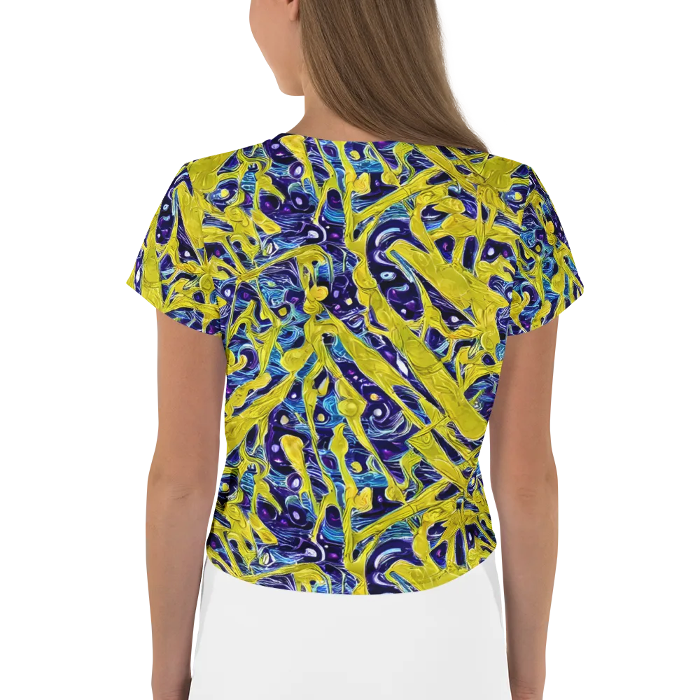 Liquid Sun on Crop Tee — Back