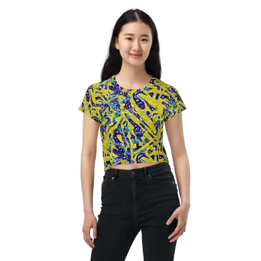 Liquid Sun on a Crop Tee