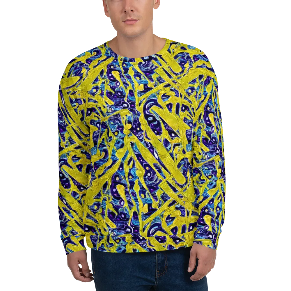 Liquid Sun on Sweatshirt — Front