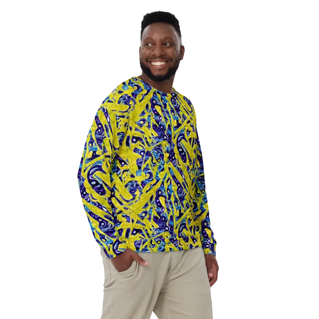 Liquid Sun on Sweatshirt — Front