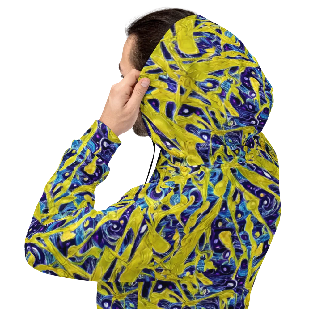 Liquid Sun on Hoodie — Back
