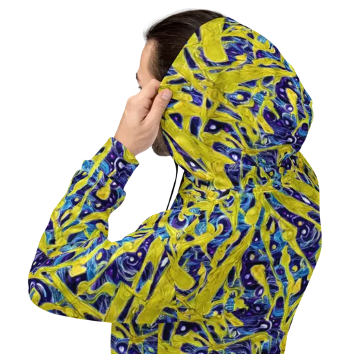 Liquid Sun on a Hoodie